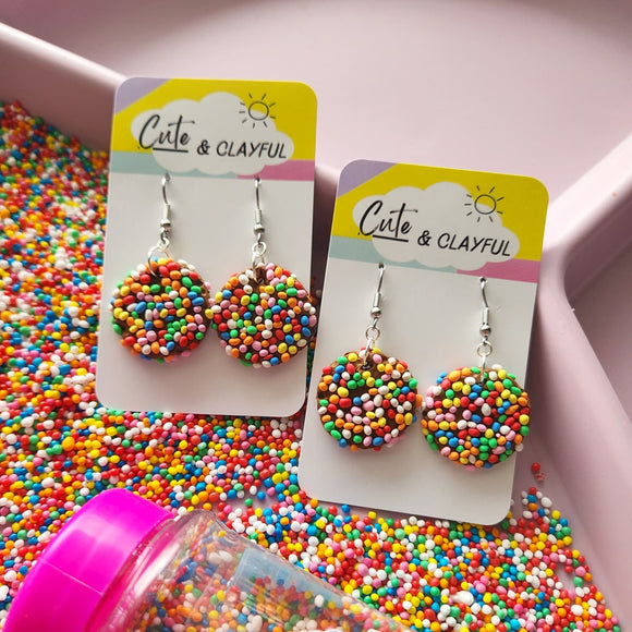 Chocolate Freckle Dangles